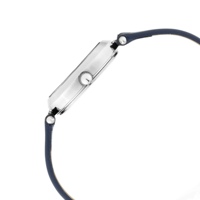 Raga Viva Blue Dial Leather Strap Watch
