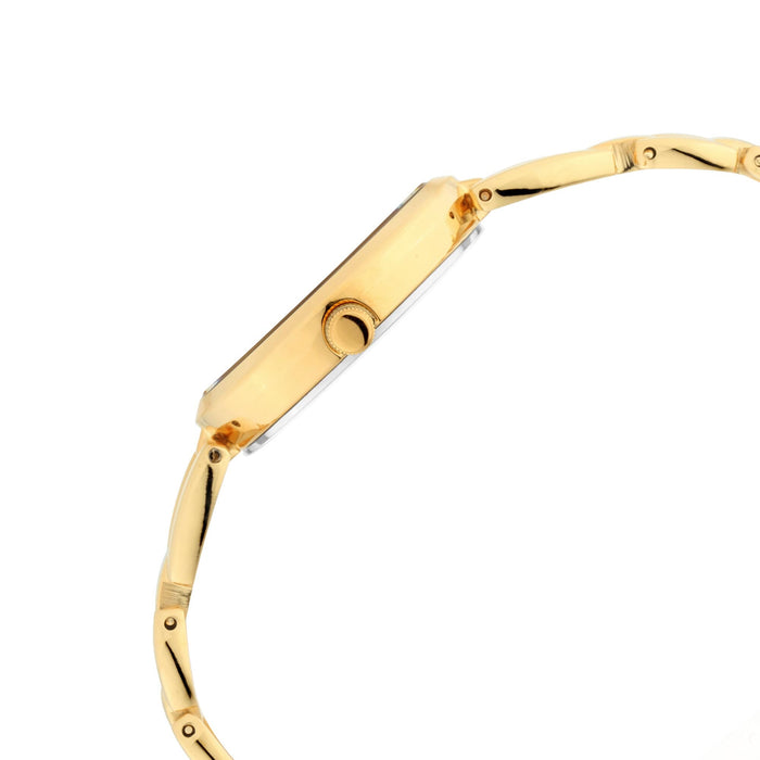Raga Viva Golden Dial Metal Strap Watch 2642YM01