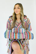 Rainbow Pom Pom Bathrobe Bundle