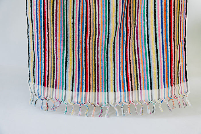 Rainbow Striped Cloud Towel