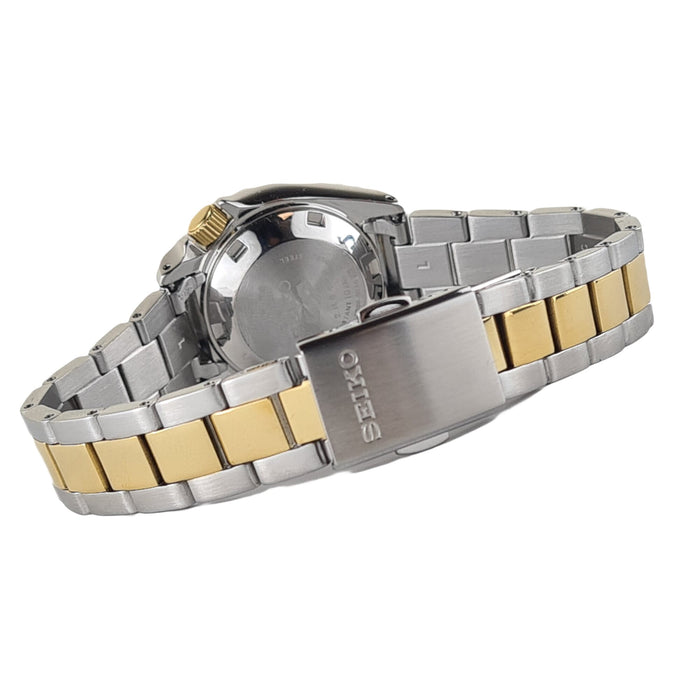 Seiko 5 Ladies Two Tone Gold Day-Date Automatic Watch SRE004K1, Gold, Silver
