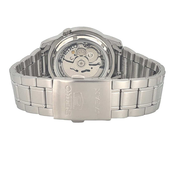 Seiko 5 Men Silver Automatic Analog Watch - Snke53J1