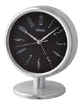 Seiko Alarm Clock Aluminum case  QHE186SL