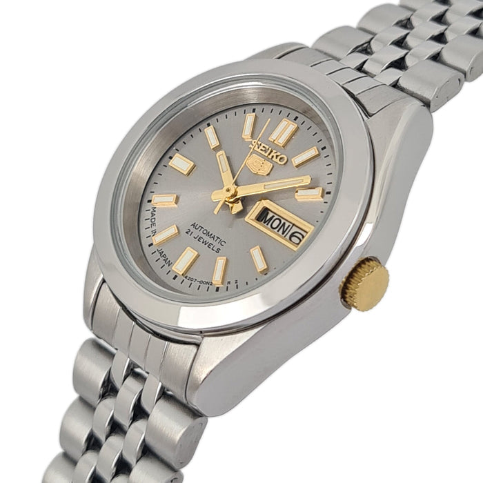 Seiko automatic 21 Jewels Calendar Stainless steel ladies watch  SYMF67J