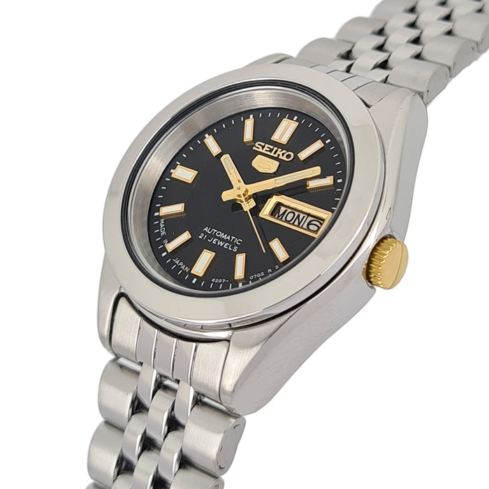 Seiko automatic 21 Jewels Calendar Stainless steel ladies watch  SYMH39J