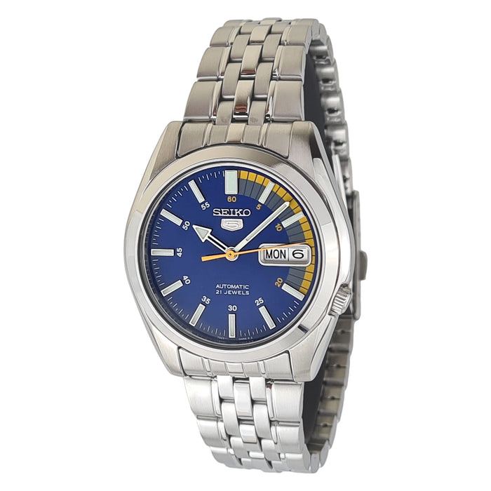 Seiko Classic 21 Jewels  37 mm Stainless Steel Watch for Men SNK371K1