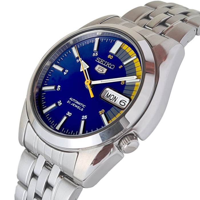 Seiko Classic 21 Jewels  37 mm Stainless Steel Watch for Men SNK371K1
