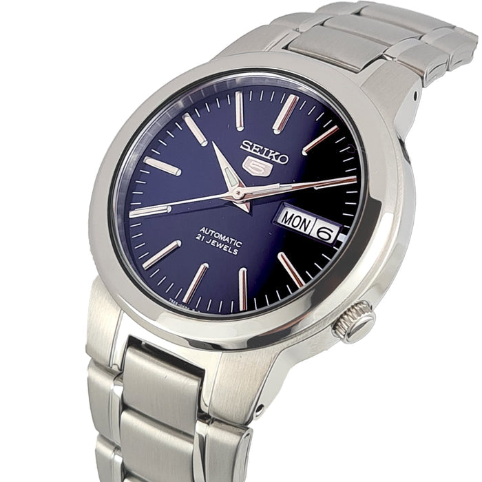 Seiko Classic 21 Jewels  37 mm Stainless Steel Watch for Men SNKA05K1