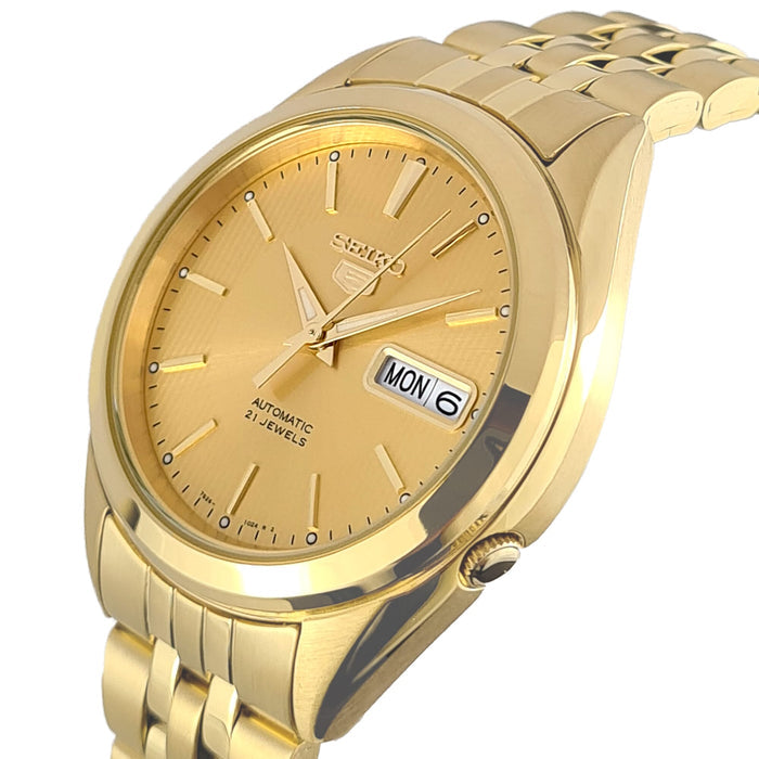 Seiko Classic 21 Jewels  37 mm Stainless Steel Watch for Men SNKL28K1