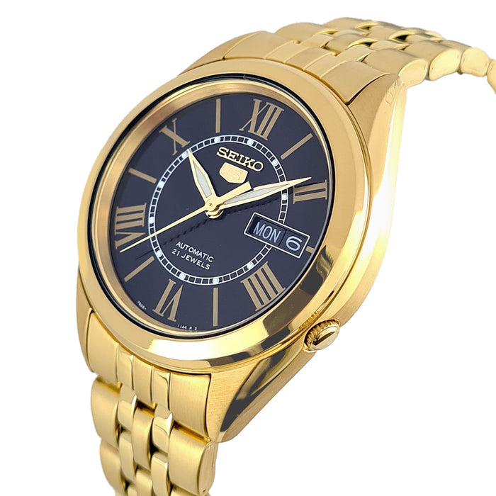 Seiko Classic 21 Jewels  37 mm Stainless Steel Watch for Men SNKL40K1