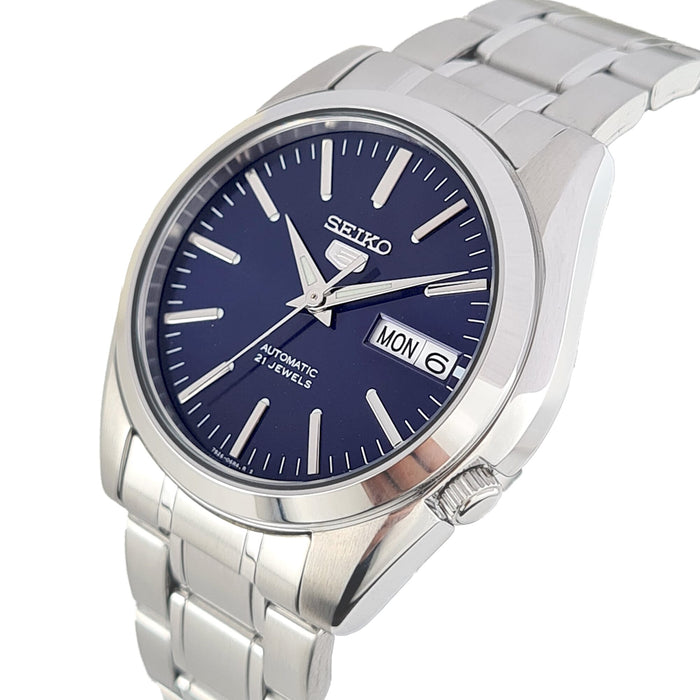 Seiko Classic 21 Jewels  37 mm Stainless Steel Watch for Men SNKL43K1