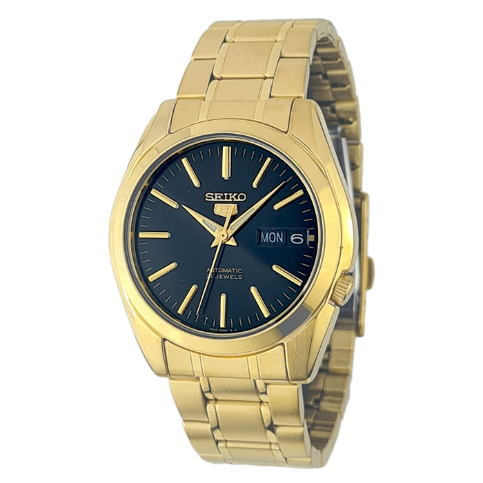 Seiko Classic 21 Jewels  37 mm Stainless Steel Watch for Men SNKL50K1