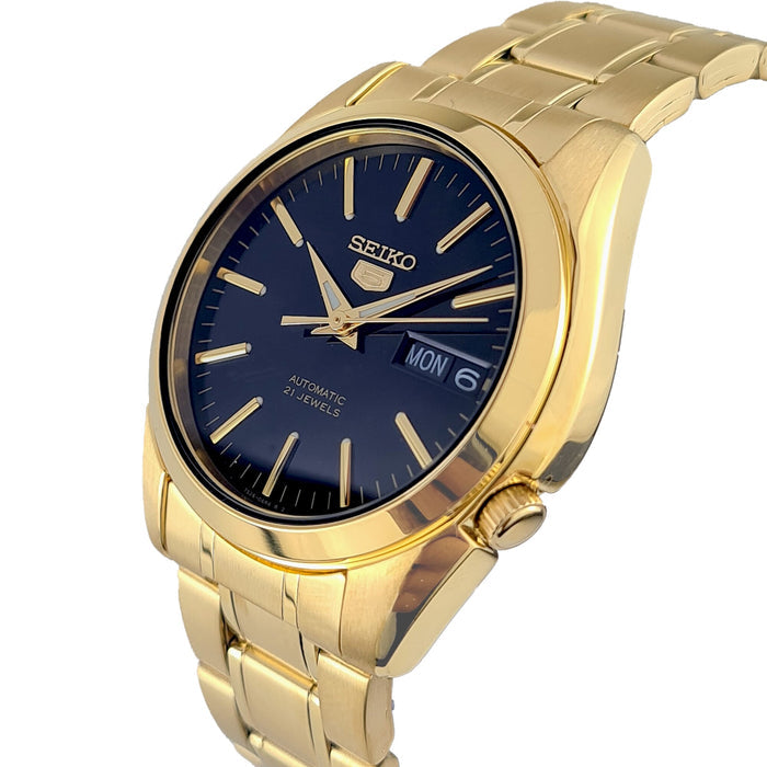 Seiko Classic 21 Jewels  37 mm Stainless Steel Watch for Men SNKL50K1