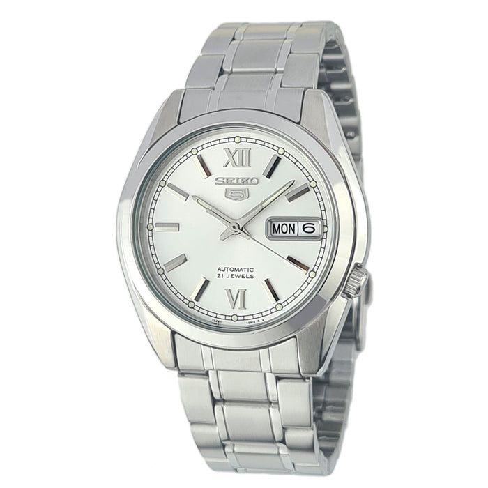 Seiko Classic 21 Jewels  37 mm Stainless Steel Watch for Men SNKL51K1