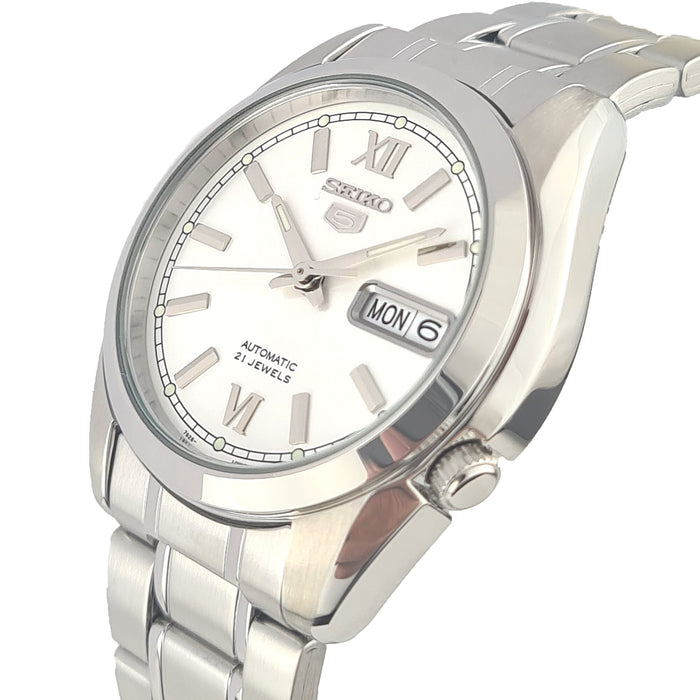 Seiko Classic 21 Jewels  37 mm Stainless Steel Watch for Men SNKL51K1