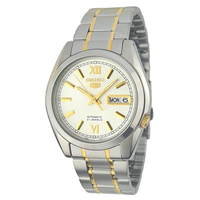Seiko Classic 21 Jewels  37 mm Stainless Steel Watch for Men SNKL57K1