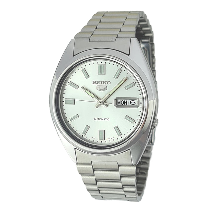 Seiko Classic 21 Jewels  37 mm Stainless Steel Watch for Men SNXS73K1