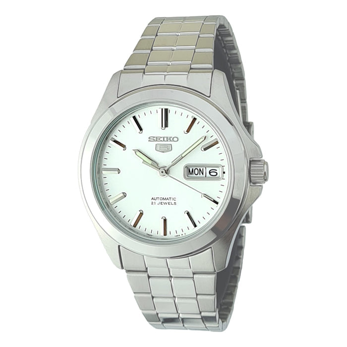 Seiko Classic 21 Jewels  38 mm Stainless Steel Watch for Men SNKK87K1