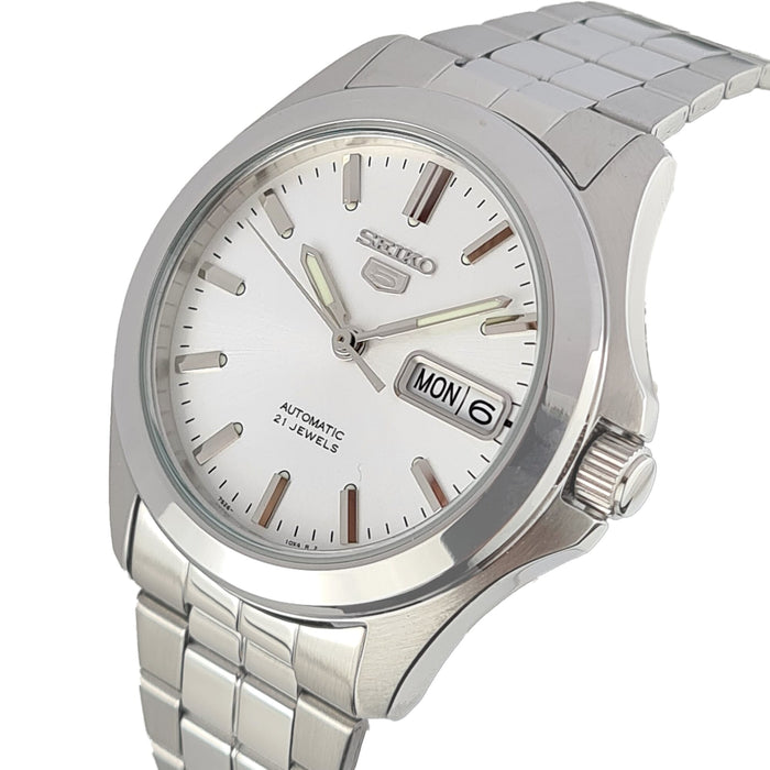 Seiko Classic 21 Jewels  38 mm Stainless Steel Watch for Men SNKK87K1