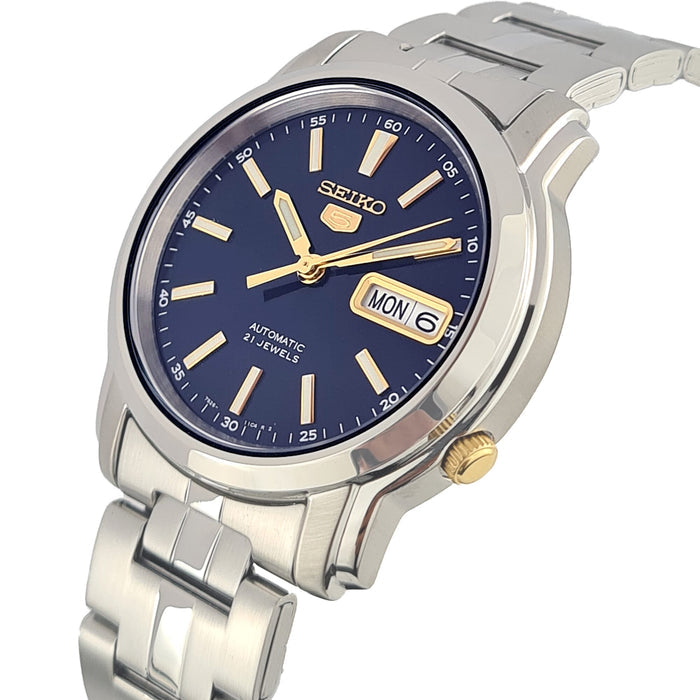Seiko Classic 21 Jewels  38 mm Stainless Steel Watch for Men SNKL79K1