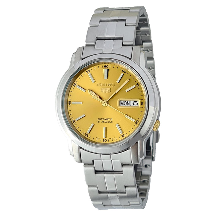 Seiko Classic 21 Jewels  38 mm Stainless Steel Watch for Men SNKL81K1