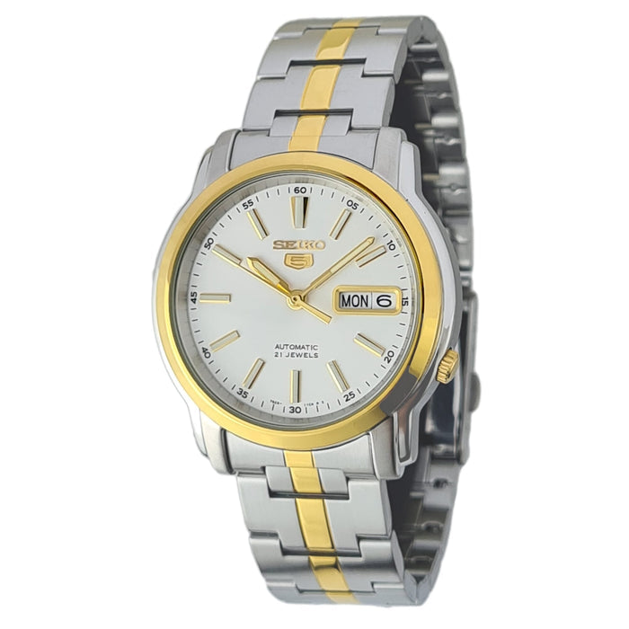 Seiko Classic 21 Jewels  38 mm Stainless Steel Watch for Men SNKL84K1
