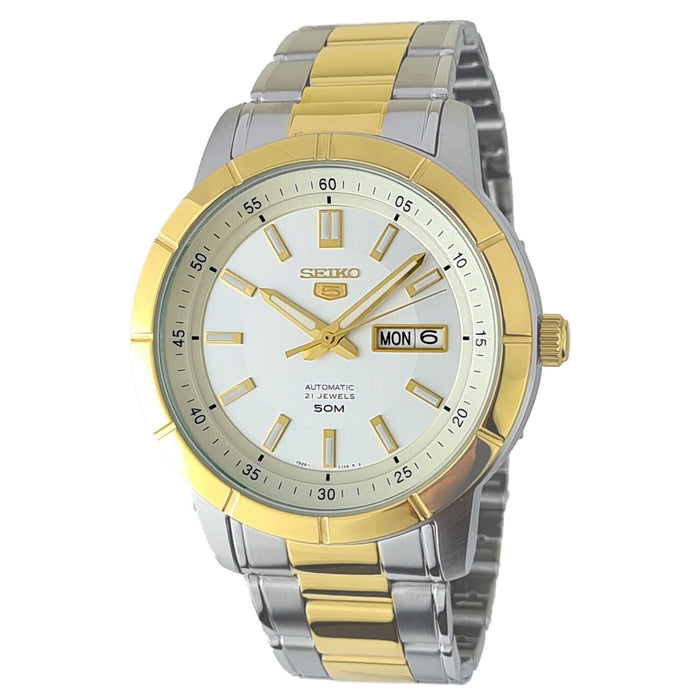 Seiko Classic 21 Jewels  44 mm Stainless Steel Watch for Men SNKN58K1