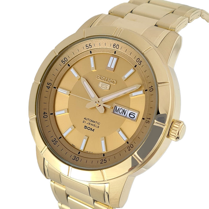 Seiko Classic 21 Jewels  44 mm Stainless Steel Watch for Men SNKN62K1
