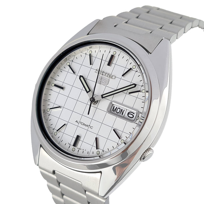 Seiko Classic 21 Jewels   mm Stainless Steel Watch for Men SNXF05K1