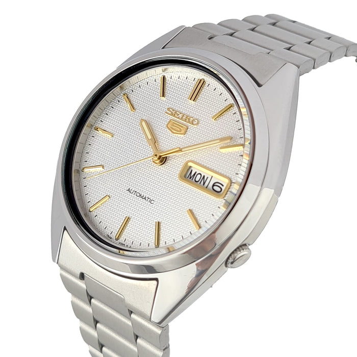 Seiko Classic 21 Jewels   mm Stainless Steel Watch for Men SNXG47K1