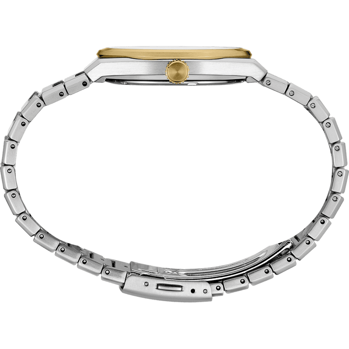 Seiko Dress Chronograph Men's Watch SUR558P1, Silver & Golden