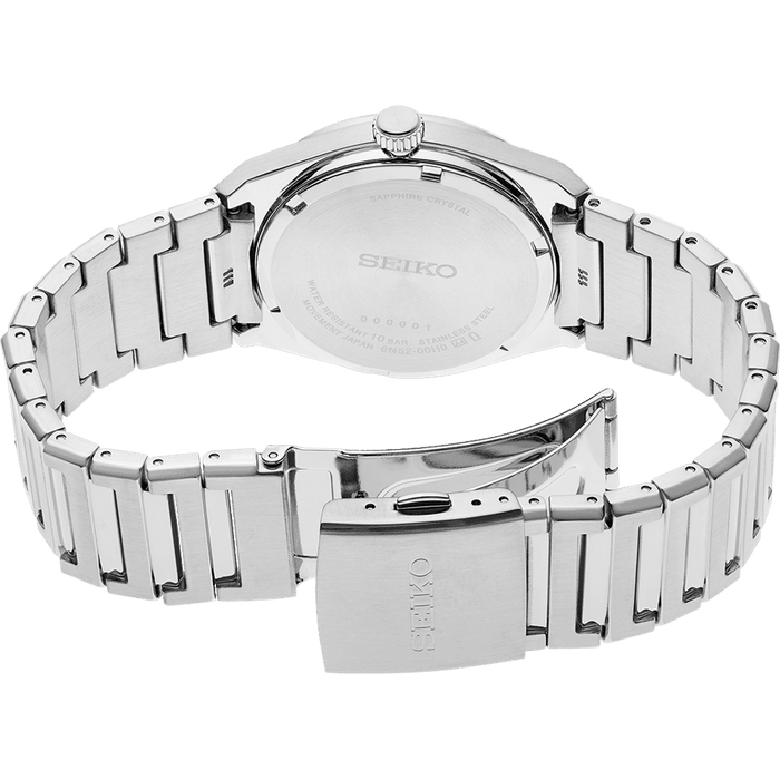 Seiko Gents Stainless Steel Bracelet Watch SUR557P1, Silver