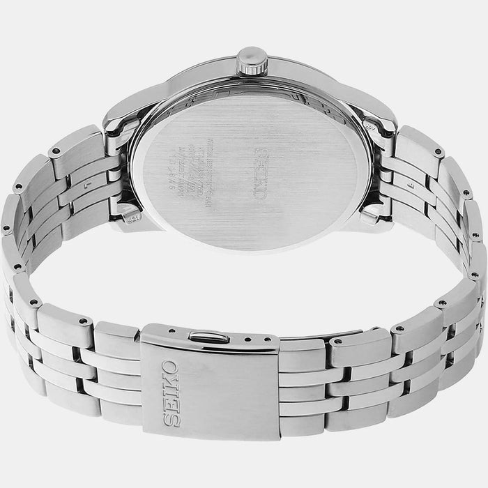 Seiko Men Analog Quartz Watch with Stainless Steel Strap SUR399P1