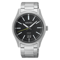 Seiko Men Analog Quartz Watch with Stainless Steel Strap SUR535P1, Silver, Bracelet