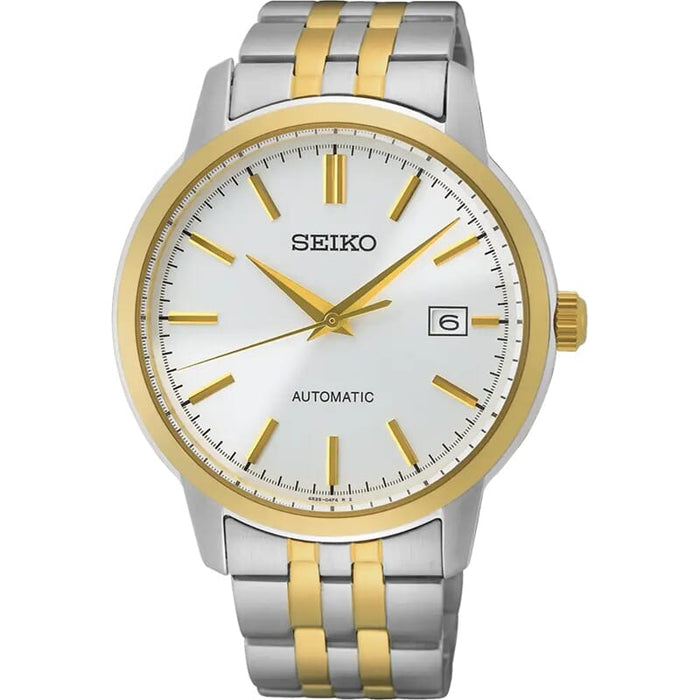 Seiko Men's Analog Automatic Watch with Stainless Steel Strap SRPH92K1, Silver