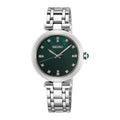Seiko Quartz Stainless Steel Green Watch For Women Srz535P