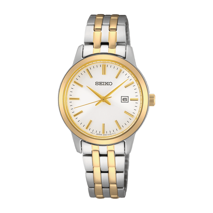 Seiko Quartz Stainless Steel Watch for Women SUR410P