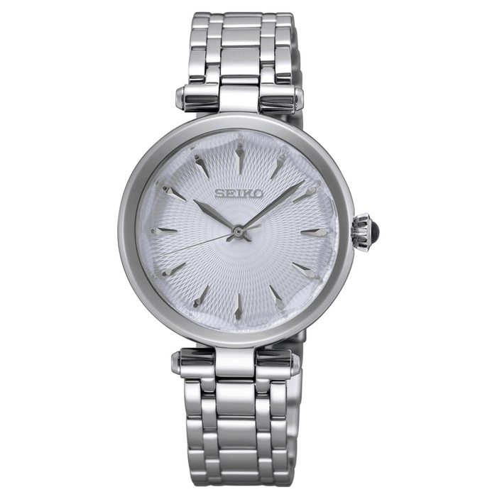 Seiko SRZ553P1 Women's Analogue Quartz Watch with Stainless Steel Strap