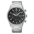 Seiko SSB419P1 Men's Analogue Quartz Watch with Stainless Steel Strap, silver, Bracelet