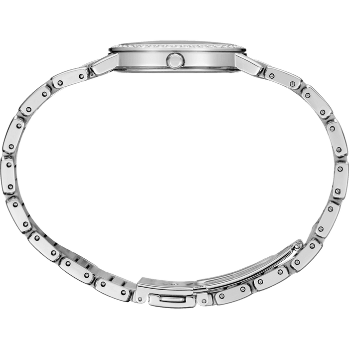 SEIKO Stainless Steel Hardlex Cry Quartz Ladies Watch SUP467