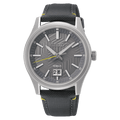 Seiko SUR543P1 Men's Analogue Quartz Watch with Nylon Strap, black, Strap.