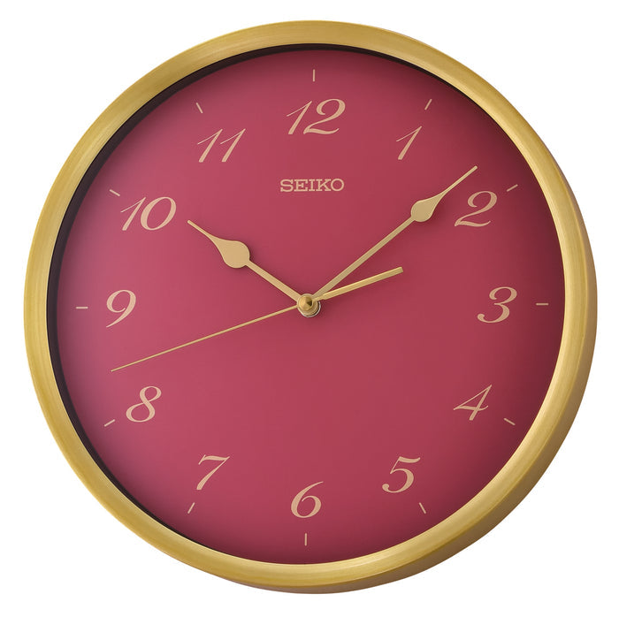 Seiko Wall Clock Aluminum case  QXA784ALS