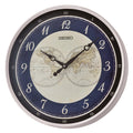 Seiko Wall Clock Plastic case (Leather-like texture)  QXA803WLS
