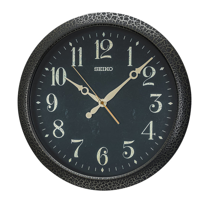 Seiko Wall Clock Plastic case (Leather-like texture)  QXA815KL