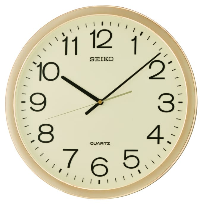 Seiko Wall Clock Plastic case  QXA041ALS