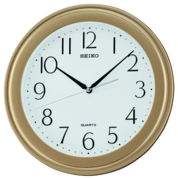 Seiko Wall Clock Plastic case  QXA576GLS