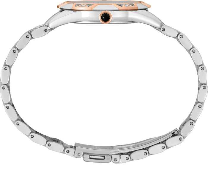Seiko white dial Quartz movment stianless steel watch for women,s SKK730P