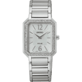 Seiko Women's Analog Quartz Watch with Stainless Steel Strap SUP465P1, Silver, Bracelet