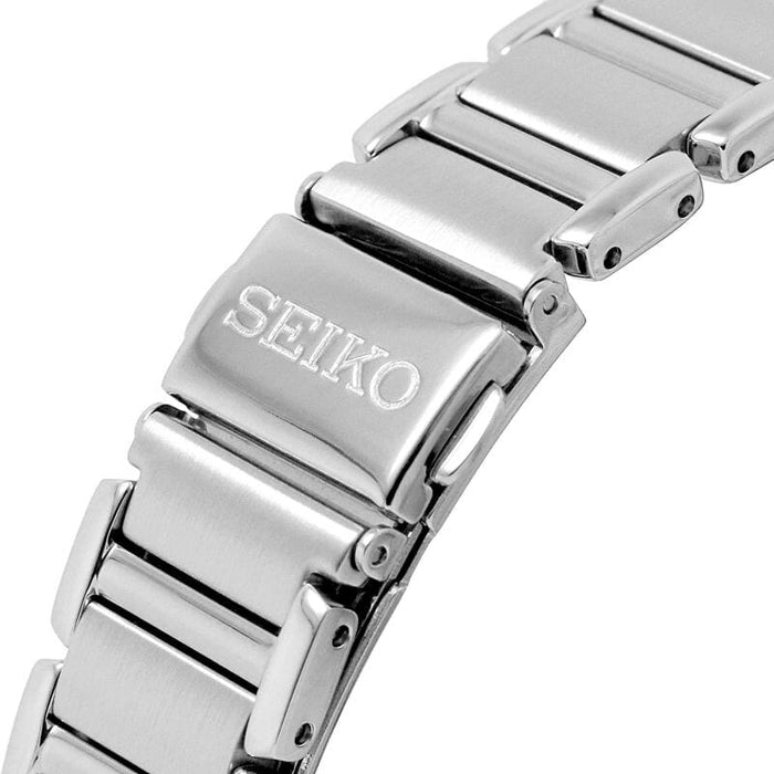 Seiko Women's Analog Quartz Watch with Stainless Steel Strap SUP465P1, Silver, Bracelet