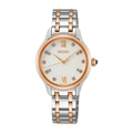 Seiko Women's Conceptual White Dial Quartz Analog Watch Srz542P Bicolour